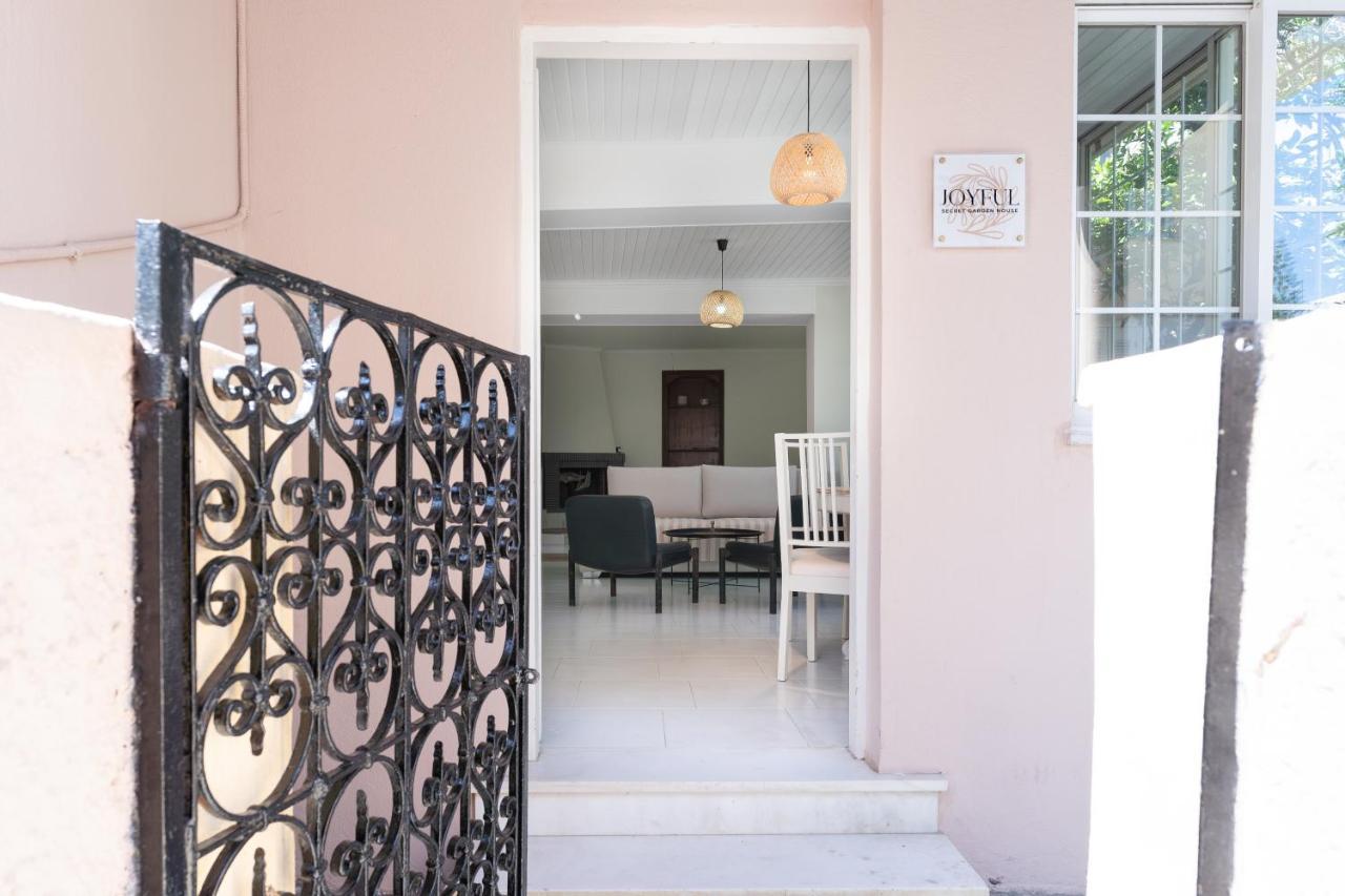 Joyful Secret Garden House Villa Chania  Buitenkant foto