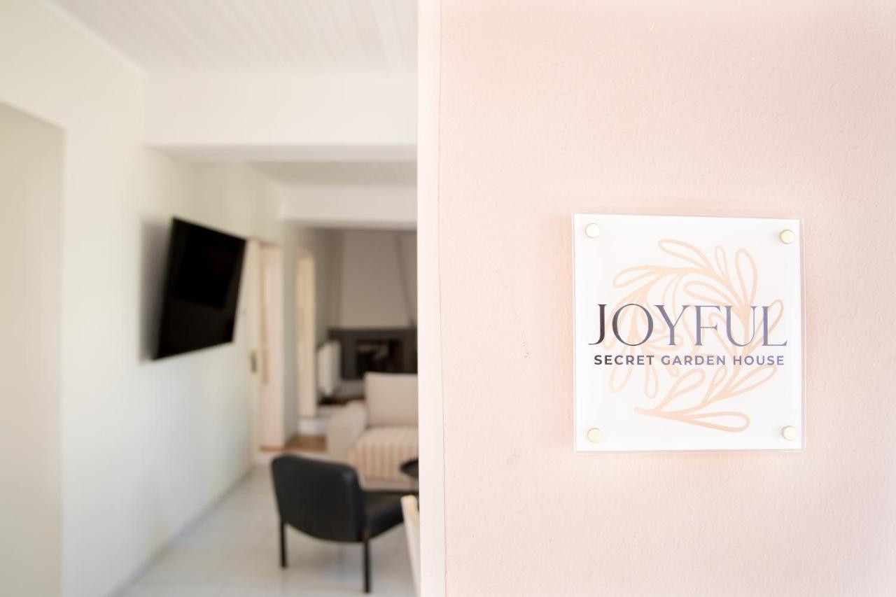 Joyful Secret Garden House Villa Chania  Buitenkant foto