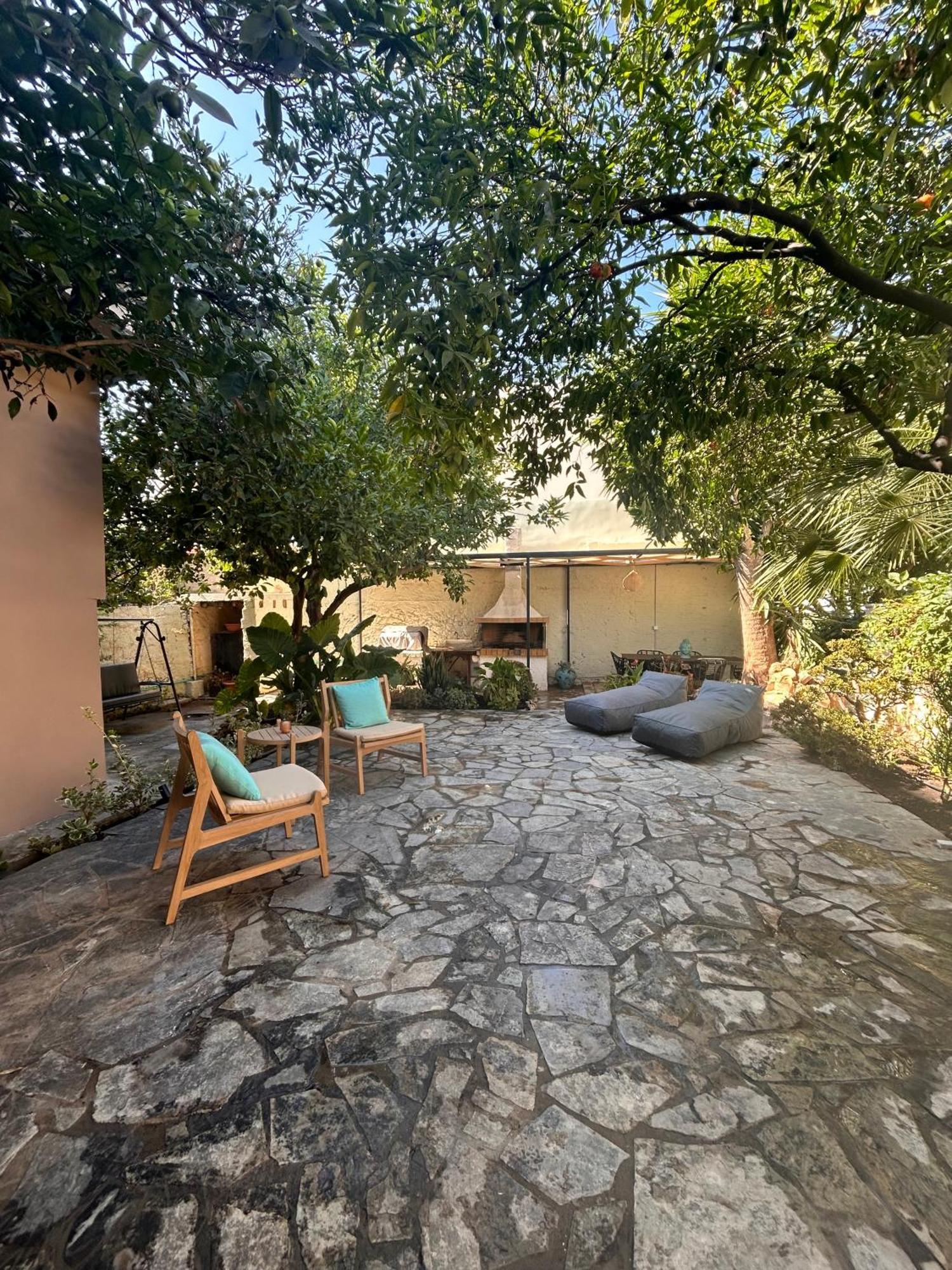 Joyful Secret Garden House Villa Chania  Buitenkant foto