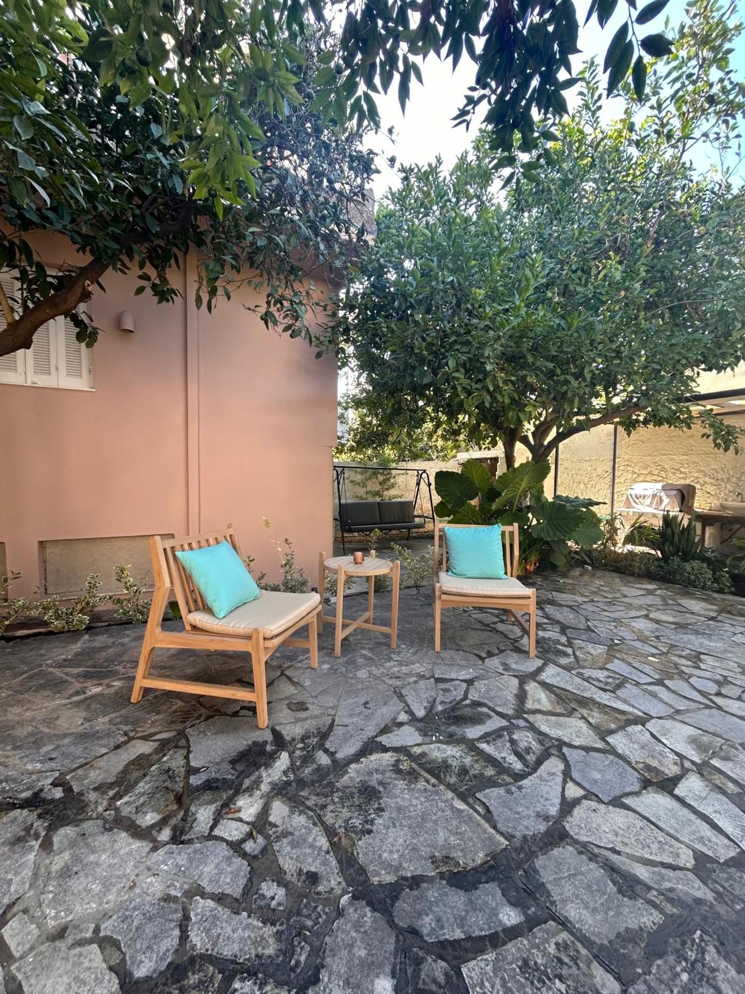 Joyful Secret Garden House Villa Chania  Buitenkant foto